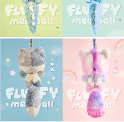 Original Fluffy Meatball 2 Generation Blind Box Cotton Candy May Chan Series Vinyl Toys Ornaments Mystery Box Christmas Gift