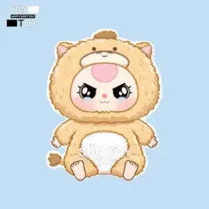 original baby 3 years old blind box zodiac series doll baby three olds whole body doll mystery box soft doll throw pillow toys