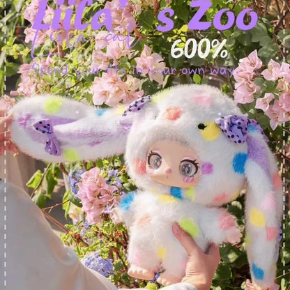 Blind Box Liila 600 Zoo Genuine Lucky Cute Plush Room Ornamental Figure Mystery Box Doll Collect Girl Birthday Xmas Gift Kids